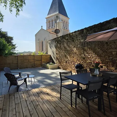 O Fil Du Lay Maison De Charme Entre Chateau Et Eglise Dans Impasse Au Calme וילה Mareuil-sur-Lay